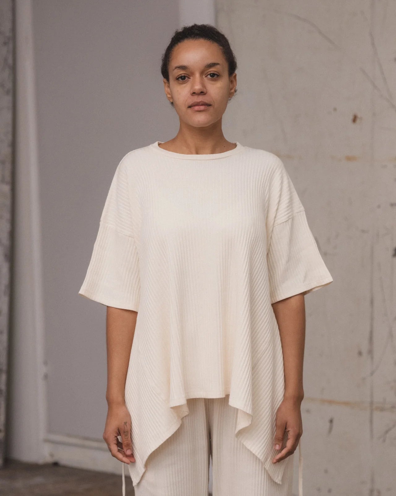 Shaw Tee in Assortment | Organic cotton fleece | ko | Baserange