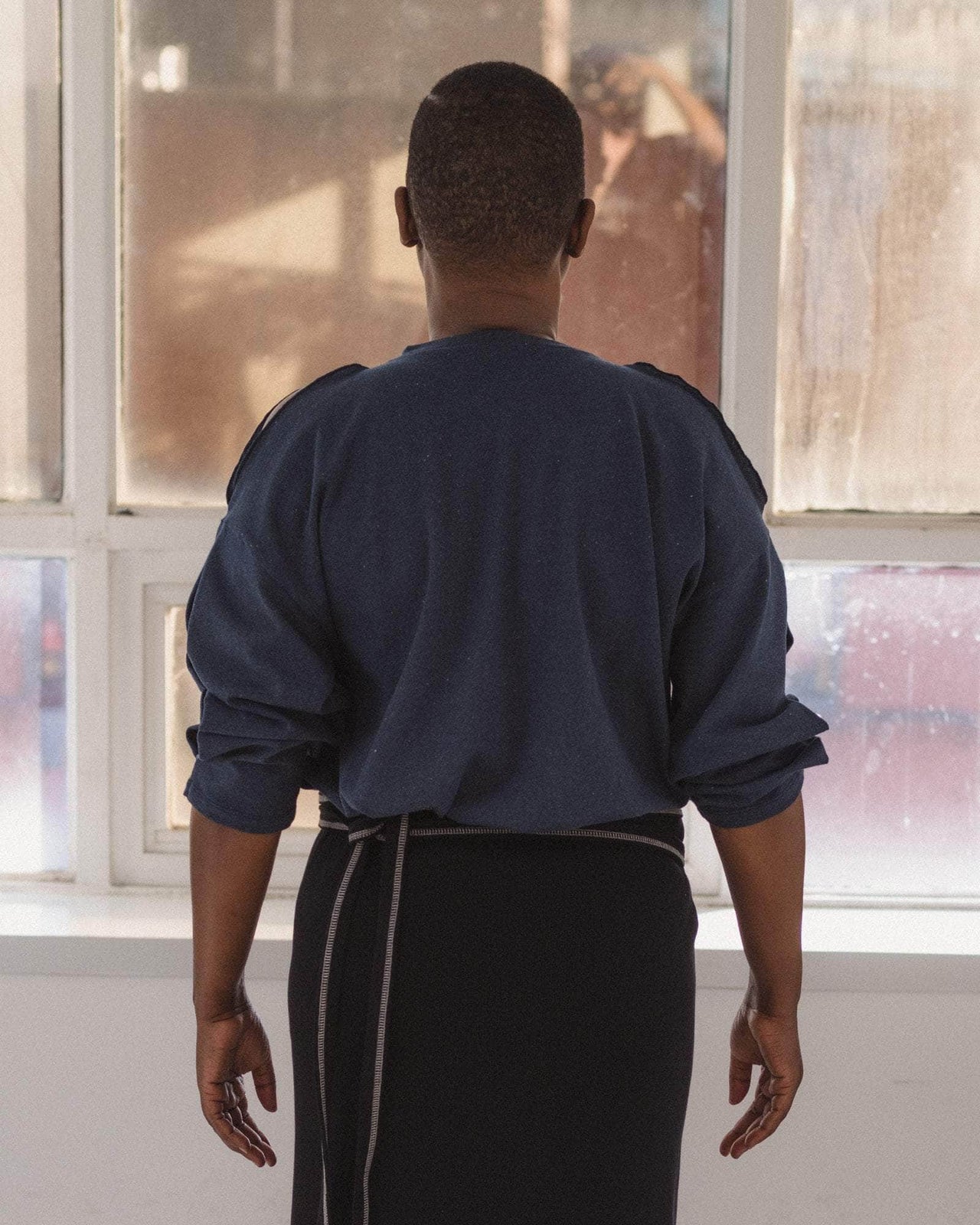 Pin Long Sleeve Tee in Assortment | recycled-cotton | ko | Baserange